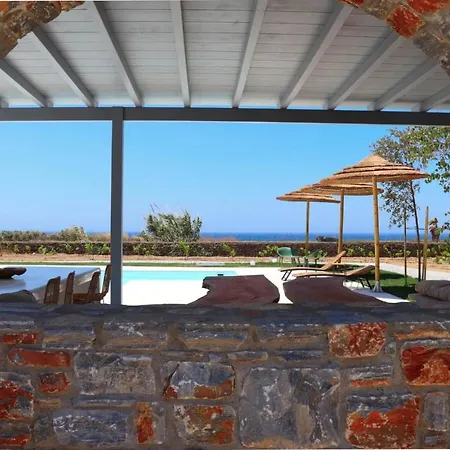 Villa Noema Luxury - Private Pool & Sea View Kastrákion